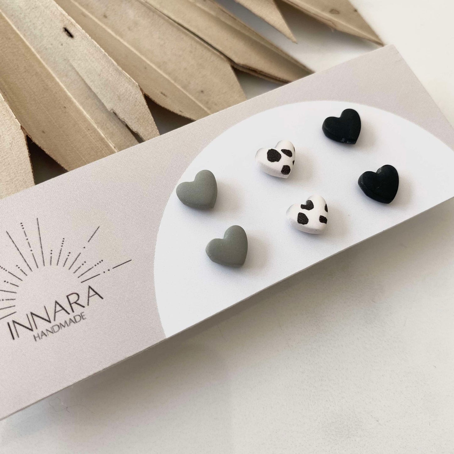 Mini Heart Pack - Speckled