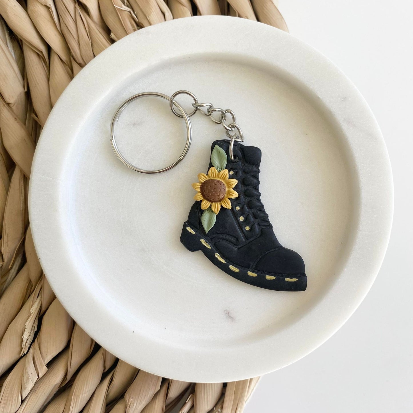 Keychain - Sunflower Doc Marten