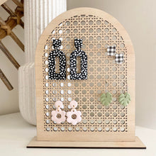 Load image into Gallery viewer, Earring Stand - Small Rattan
