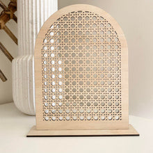 Load image into Gallery viewer, Earring Stand - Small Rattan
